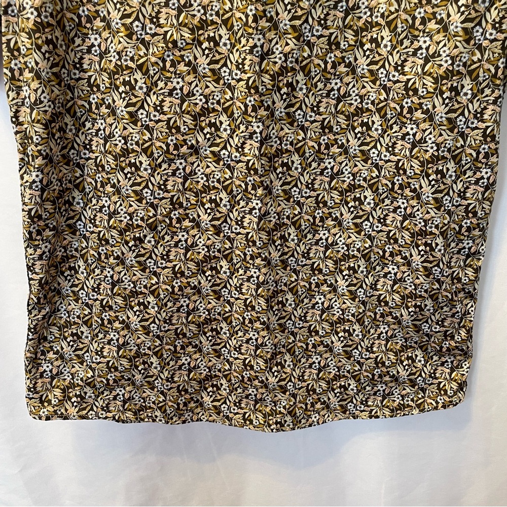 Firstribe‎ Surf Culture Large Short Sleeve Button Up Shirt Floral Artsy Bold - Picture 14 of 15